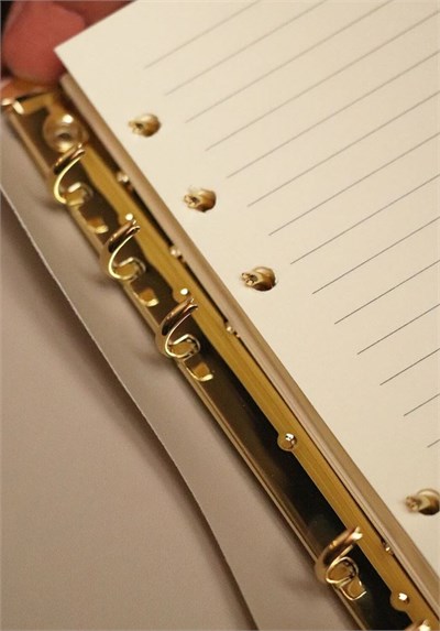 Victorias Journals Mekanizmalı Defter A6+ Ivory 80 Gr. 96 Yp.Sarı