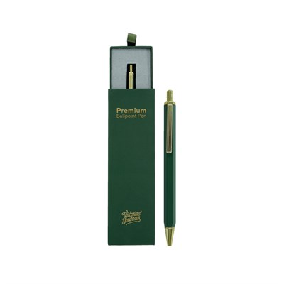 Victorias Journals Premium-Tükenmez Kalem Kutulu-Yeşil