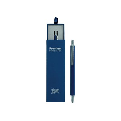 Victorias Journals Premium-Tükenmez Kalem Kutulu-Mavi