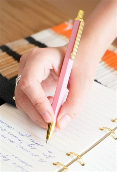 Victorias Journals Premium-Tükenmez Kalem Kutulu-Pembe