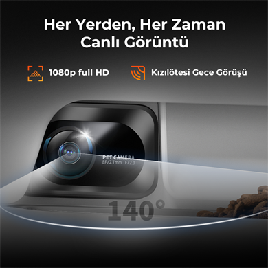 Petkit Yumshare Kameralı Çift Hazneli Akıllı Mama Kabı
