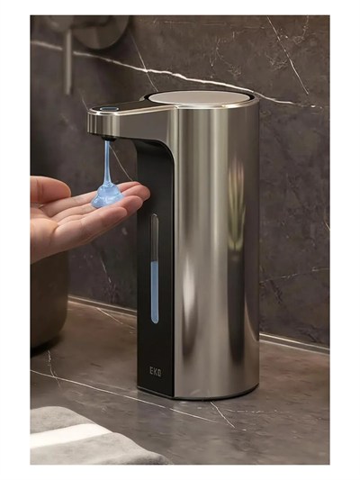 Eko Aroma Pro Akıllı Sıvı Sabunluk Sensörlü -Metalik
