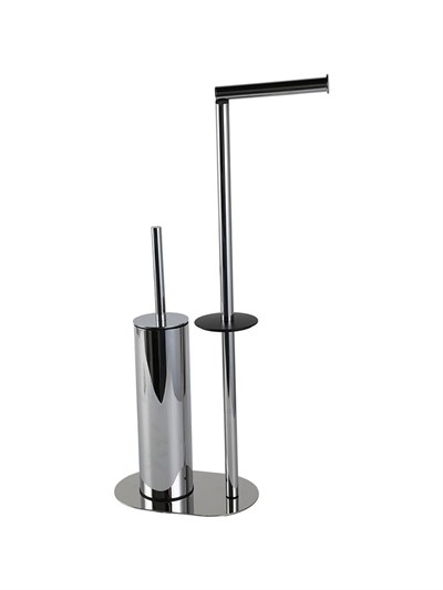 Kobos Hareketli WC Set Yuvarlak Krom KBW-829CR