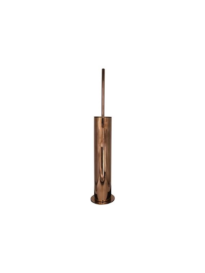 Kobos Nova Tuvalet Fırçalığı Yuvarlak Parlak Bakır KBW-8857RS