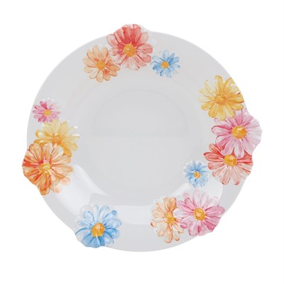Lucky Art Florista Melamin Geniş Servis Kasesi 33cm