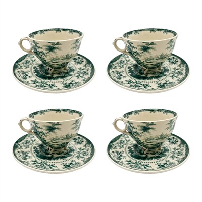Lucky Art Virelia 4'lü Çay Fincanı Seti 225 ml