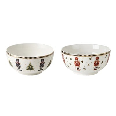 LuckyArt Soldino Bone 14 cm 2'li Kase Seti