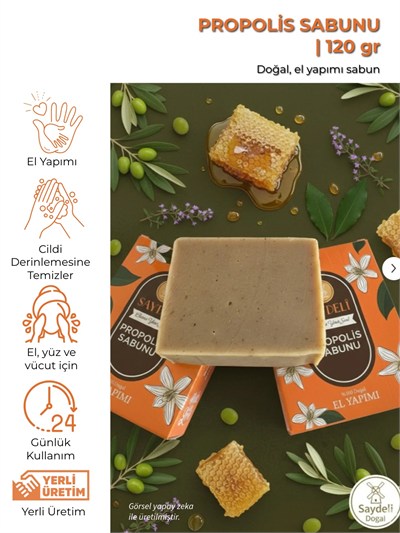 Doğal El Yapımı Propolis Sabunu