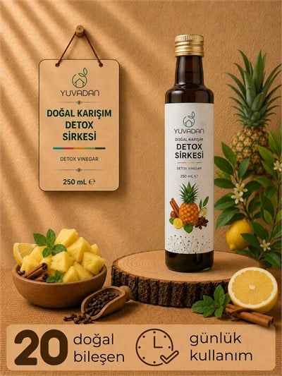Doğal Karışım Detox Sirkesi | 250 ml