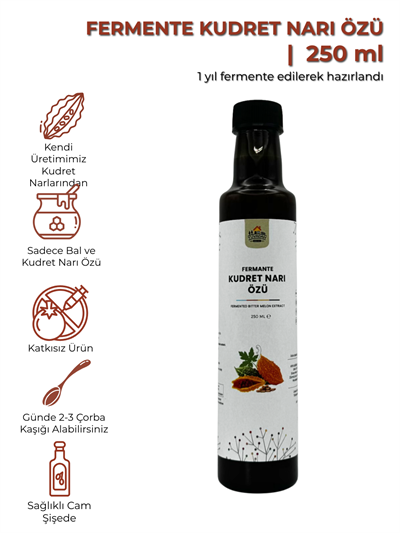 Fermente Kudret Narı Özü | 250 ml