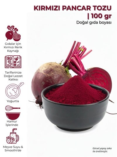 Kırmızı Pancar Tozu | 100 gr