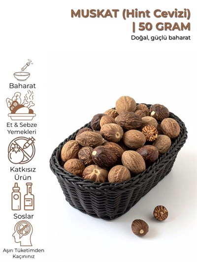 Muskat (Hint Cevizi) | 50 g