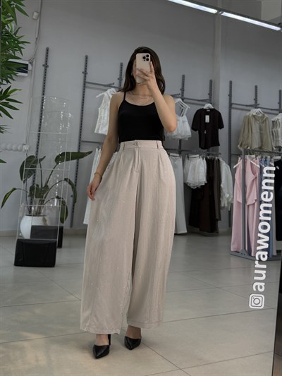 Premium Taşlı Pantolon 