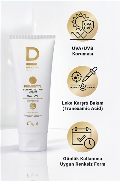 2li Be Bright Pigmentyl SPF 50+ | UVA & UVB Koruyucu | Leke Karşıtı Güneş Kremi | 75+75 ml