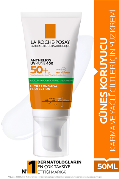 Anthelios Oil Control Gel Cream SPF50+ 50 ml
