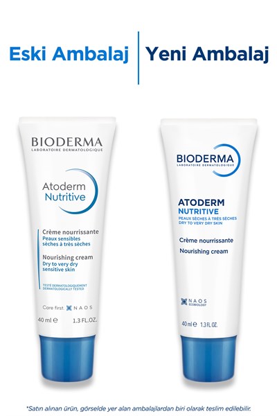 Atoderm Nutrition Cream Çok Kuru, Olgun Cilt Besleyici, Nemlendirici Yüz Bakım Kremi 40 ml
