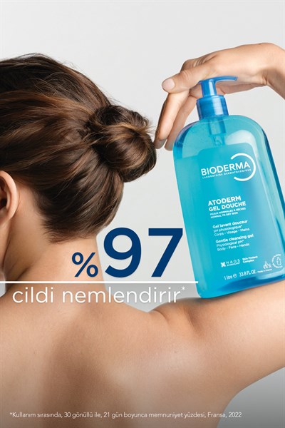 Atoderm Shower Gel Kuru, Tüm Ciltler Bebek, Çocuk, Yetişkin Arındırıcı Nemlendirici Duş Jeli 1 Lt