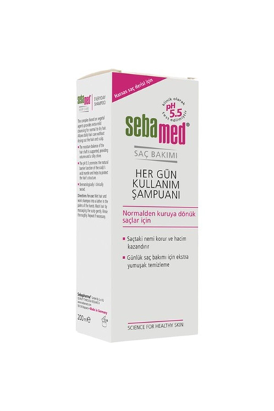 Besleyici ve Onarıcı Etkili Normal ve  Kuru Saç Tiplerine Uygun Her Gün Kullanım Şampuan 200 ml
