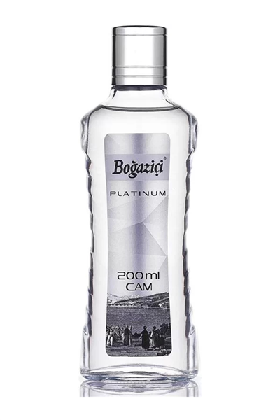 Boğaziçi Kolonya Platinum Cam Şişe 200 Ml.