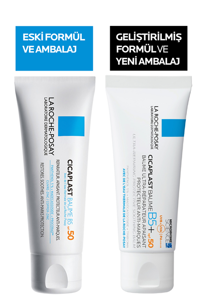 Cicaplast Baume B5 SPF50+ Güneş Koruyucu İçeren Onarıcı Bakım Kremi 40ml