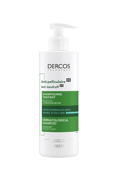 Dercos Anti-Dandruff Normal ve Yağlı Saçlar İçin Kepeğe Karşı Etkili Bakım Şampuanı 390 ml