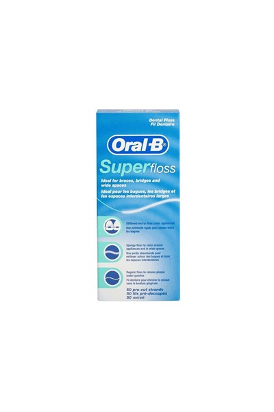 Diş Ipi Super Floss 50 Adet