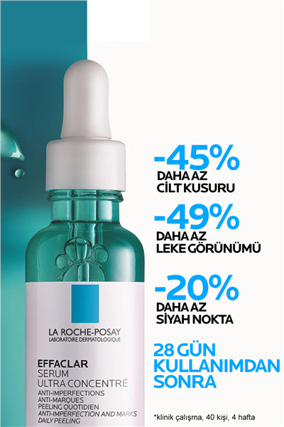 Effaclar Peeling Etkili Leke Karşıtı Serum Yağlı ve Akneye Eğilm Gösteren Ciltler içi