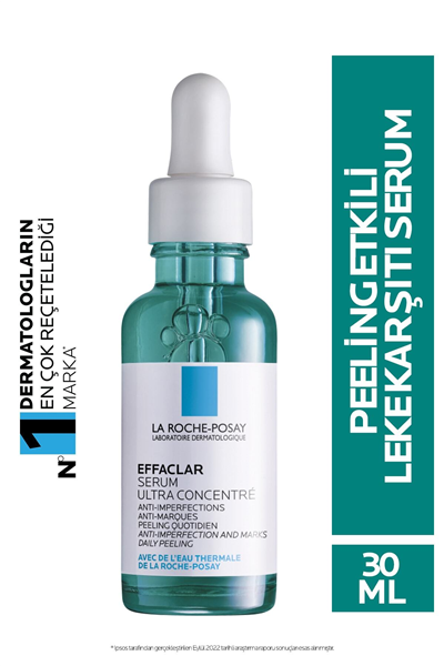 Effaclar Yağlı Ve Akneye Eğilim Gösteren Ciltler için Peeling Etkili Leke Karşıtı Serum