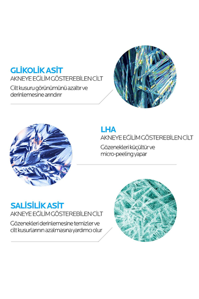 Effaclar Yağlı Ve Akneye Eğilim Gösteren Ciltler için Peeling Etkili Leke Karşıtı Serum