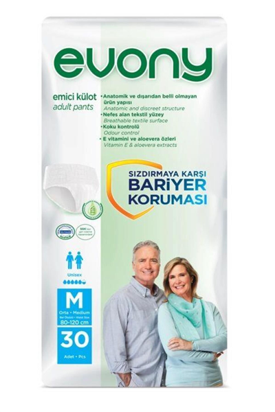 Emici Külot 30lu Medium Unisex