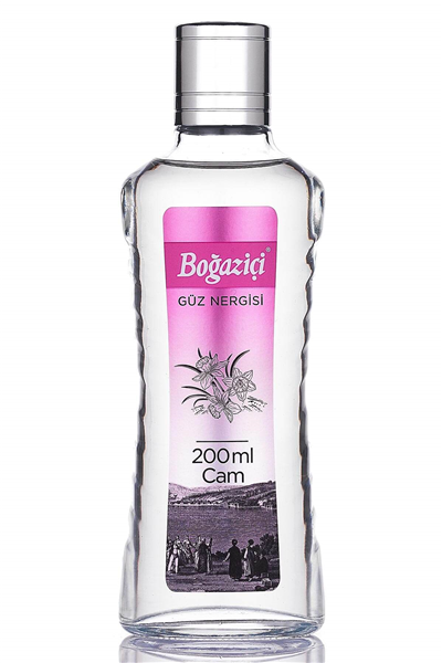 Güz Nergisi Kolonyası Cam Şişe 200ml Dökme Kolonya 80 Derece Kolonya