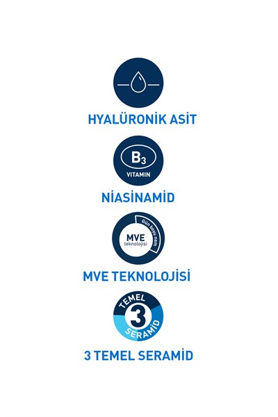 Hyalüronik Asit & Seramid İçerikli Normal ve Kuruya Dönük Ciltler İçin Nemlendirici Yüz Kremi 52 ML