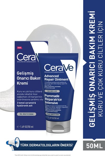 Kuru Ciltler İçin Gelişmiş Onarıcı Bakım Kremi 50 ml