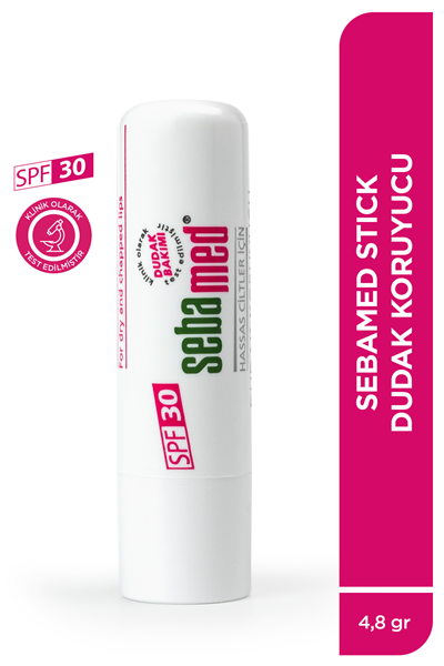 Kurumuş Çatlamış ve Hassas Dudaklar - Yoğun Nemlendiricili Lipbalm - Dudak Bakım Kremi 30 SPF 4,8 gr