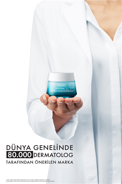 Mineral 89 72H Nemlendiren Bakım Kremi Zengin Doku 50 ml