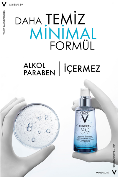 Mineral 89 Hyalüronik Asit İçeren Nemlendirici ve Güçlendirici Serum 50 ml 3337875543248