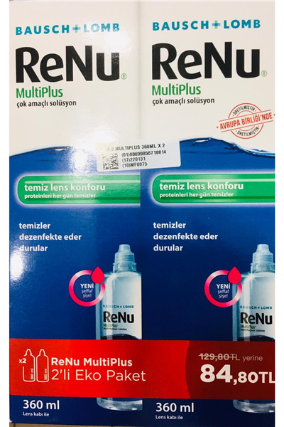 Multiplus Lens Solüsyonu 2 x 360 ml