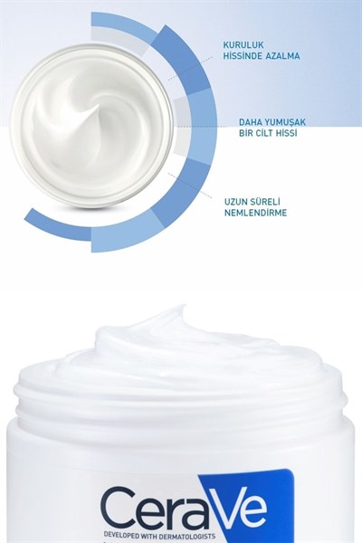 Nemlendici Krem Kuru Ciltler Seramid ve Hyalüronik Asit İçerikli Yüz Vücut 177ml 333787559899
