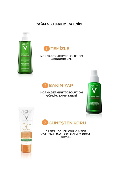 Normaderm Phytosolution Arındırıcı Yüz Temizleme Jeli, Yağlı ve Karma Ciltler 200 ml 333787566