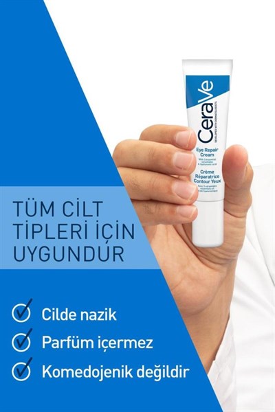 Onarıcı ve Nemlendirici Göz Kremi 14 ml