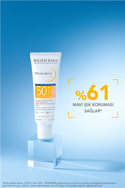 Photoderm M SPF50+ Kapatıcı Etkili Leke Karşıtı Çok Yüksek Korumalı Renkli Güneş Kremi Light 40 ML