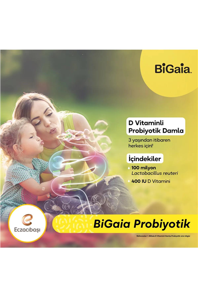 Probiyotik Damlada D Vitamini 10 ml 2 Aylık Kullanım Bebekler İçin Takviye Edici Gıda