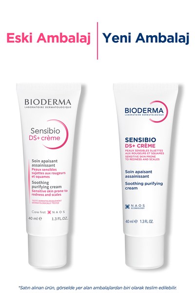 Sensibio DS+ Cream Hassas Ciltler için Kızarıklık Karşıtı Yatıştırıcı Bakım Kremi 40 ML