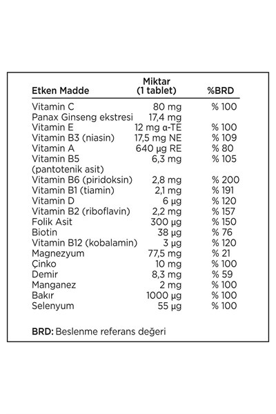 Vitality 30 Tablet