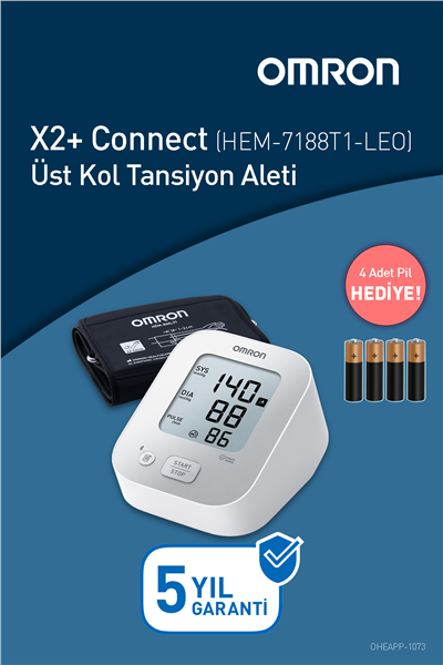 X2+ Connect Üst Koldan Ölçer Dijital Tansiyon Aleti (M2 Intelli)