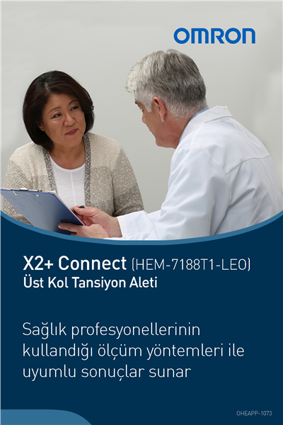 X2+ Connect Üst Koldan Ölçer Dijital Tansiyon Aleti (M2 Intelli)