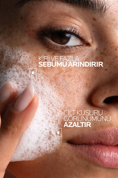 Yağlı ve Akneye Eğilimli Ciltler için Effaclar Yüz Temizleme Jeli 400 ml