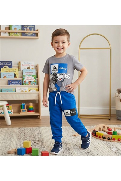 Mickey mause baskılı mevsimlik takım