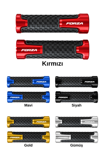 Honda Forza Uyumlu Alüminyum Elcik 2018-2026 Cnc Kırmızı