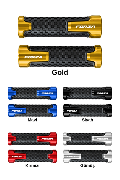 Honda Forza Uyumlu Alüminyum Elcik 2018-2026 Cnc Gold